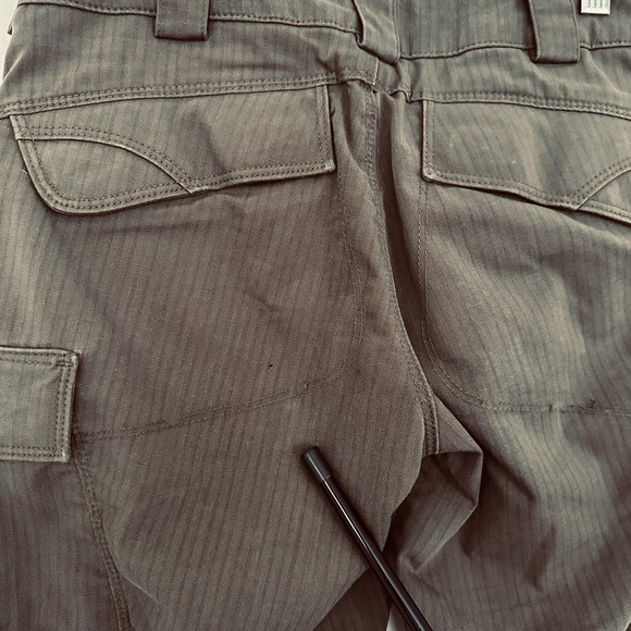 5.11 Tactical Pants Womens 4 Brown Ripstop Cargo Utility Outdoor Workwear - Picture 10 of 12